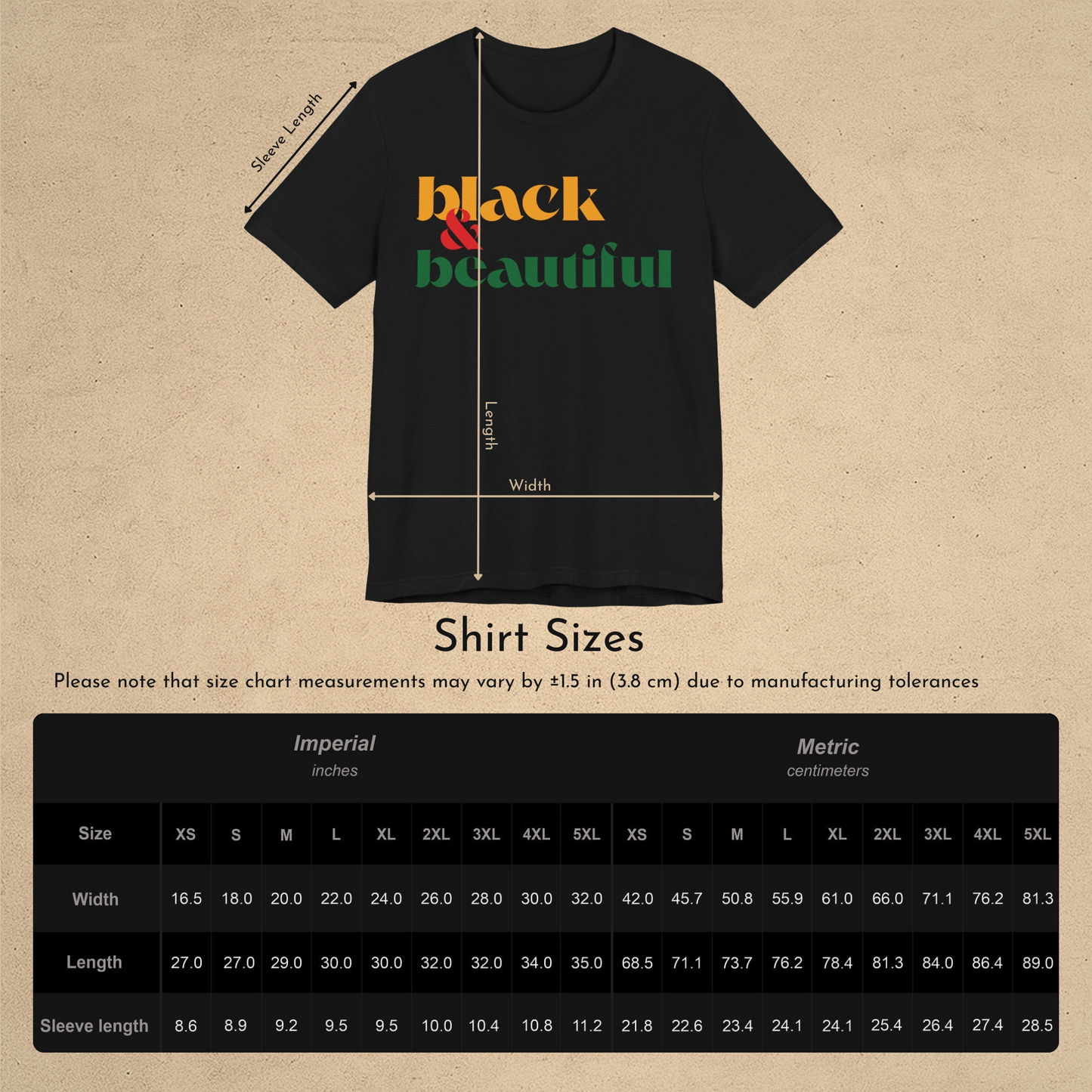 Unisex Jersey Short Sleeve Tee